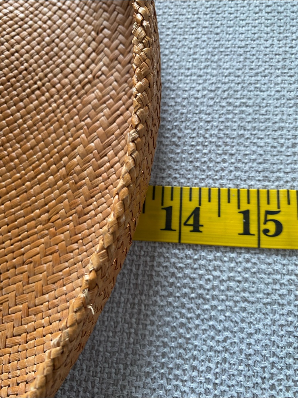 Straw Hat. Susan Carrolan Millinery Made In Aspen. Little shell embellishments. - Picture 9 of 11